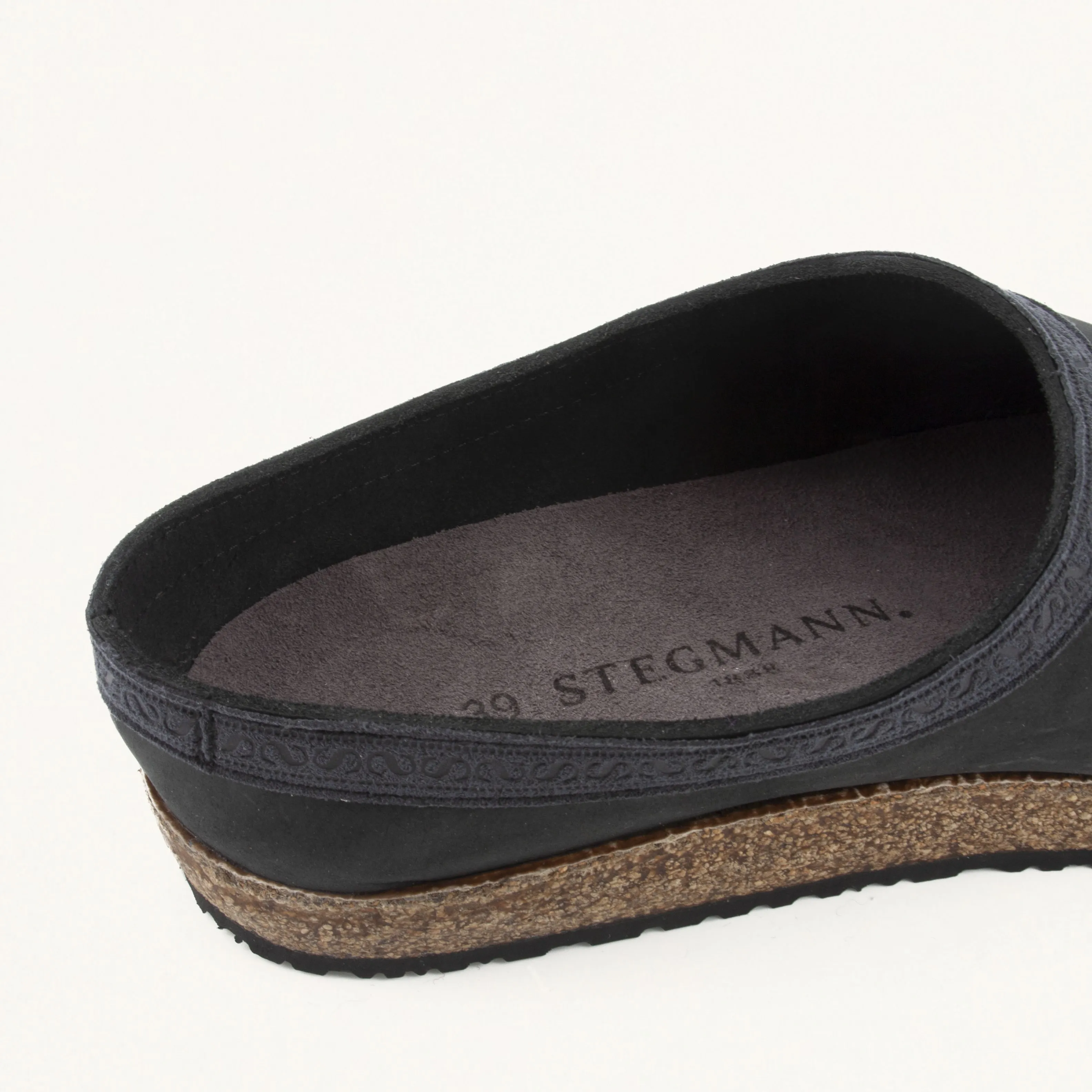 Leder Clog Stegmann