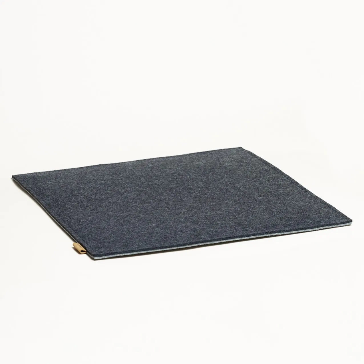 Felt seat cushion square two-tone