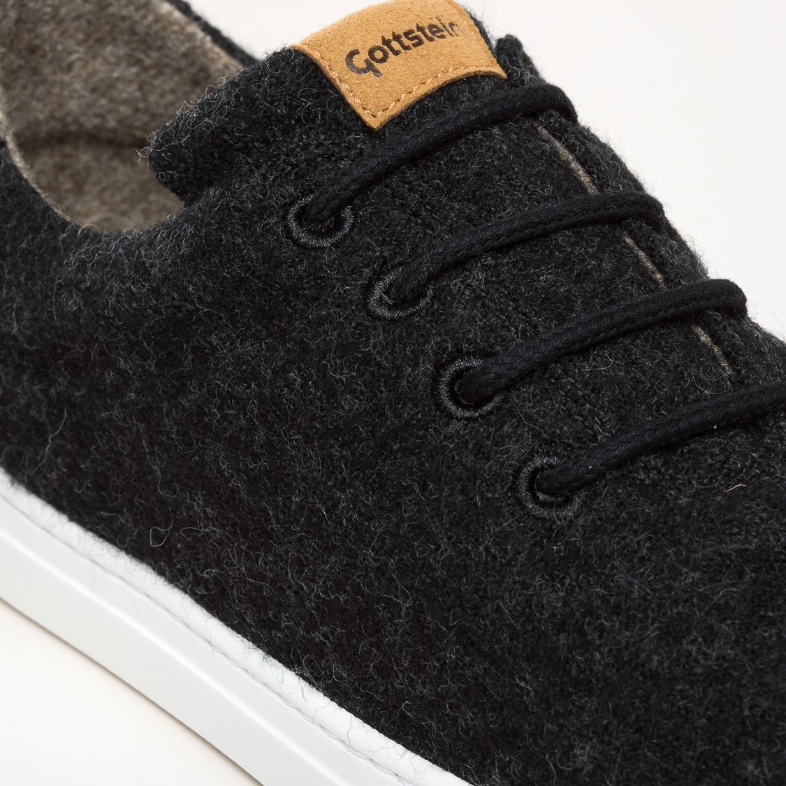 Wollsneaker Wool Walker schwarz