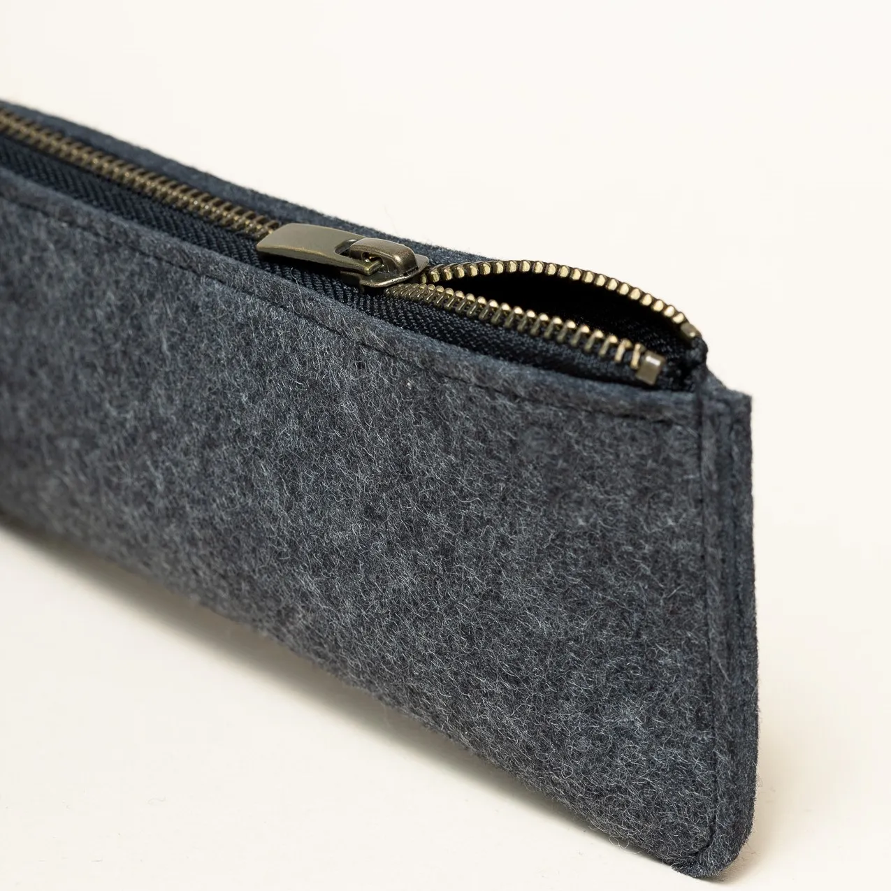 Felt pencil case flat