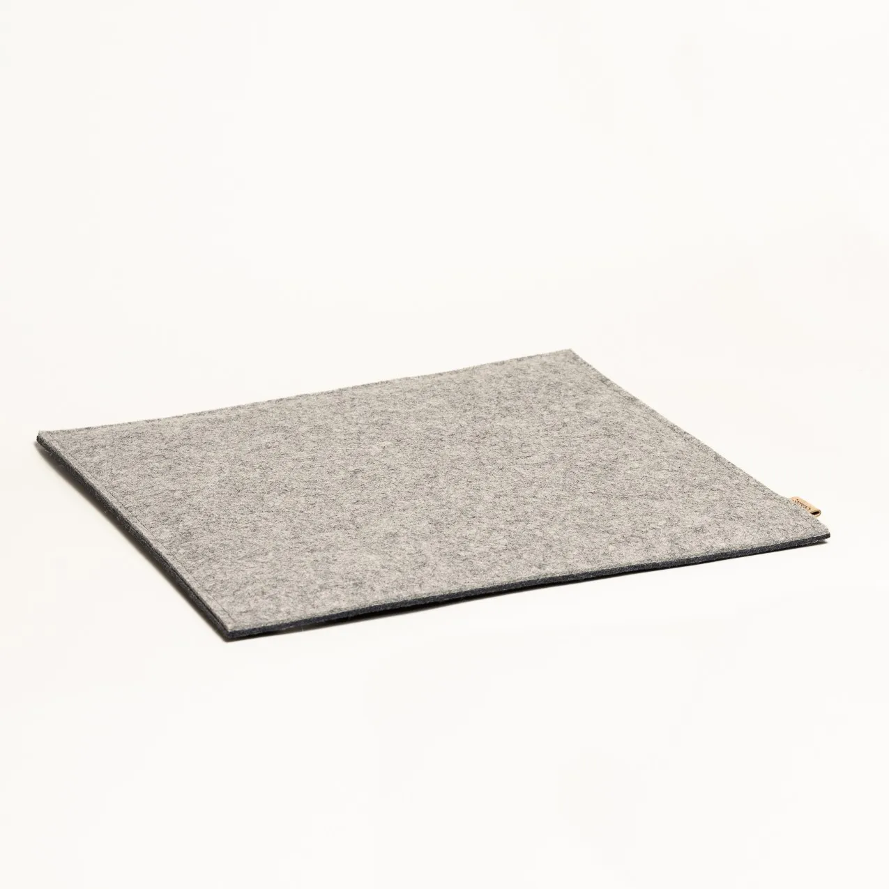 Felt seat cushion square two-tone